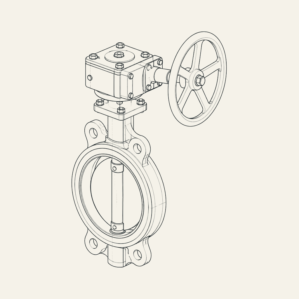Illustrative valve sketch for Data Center Cooling