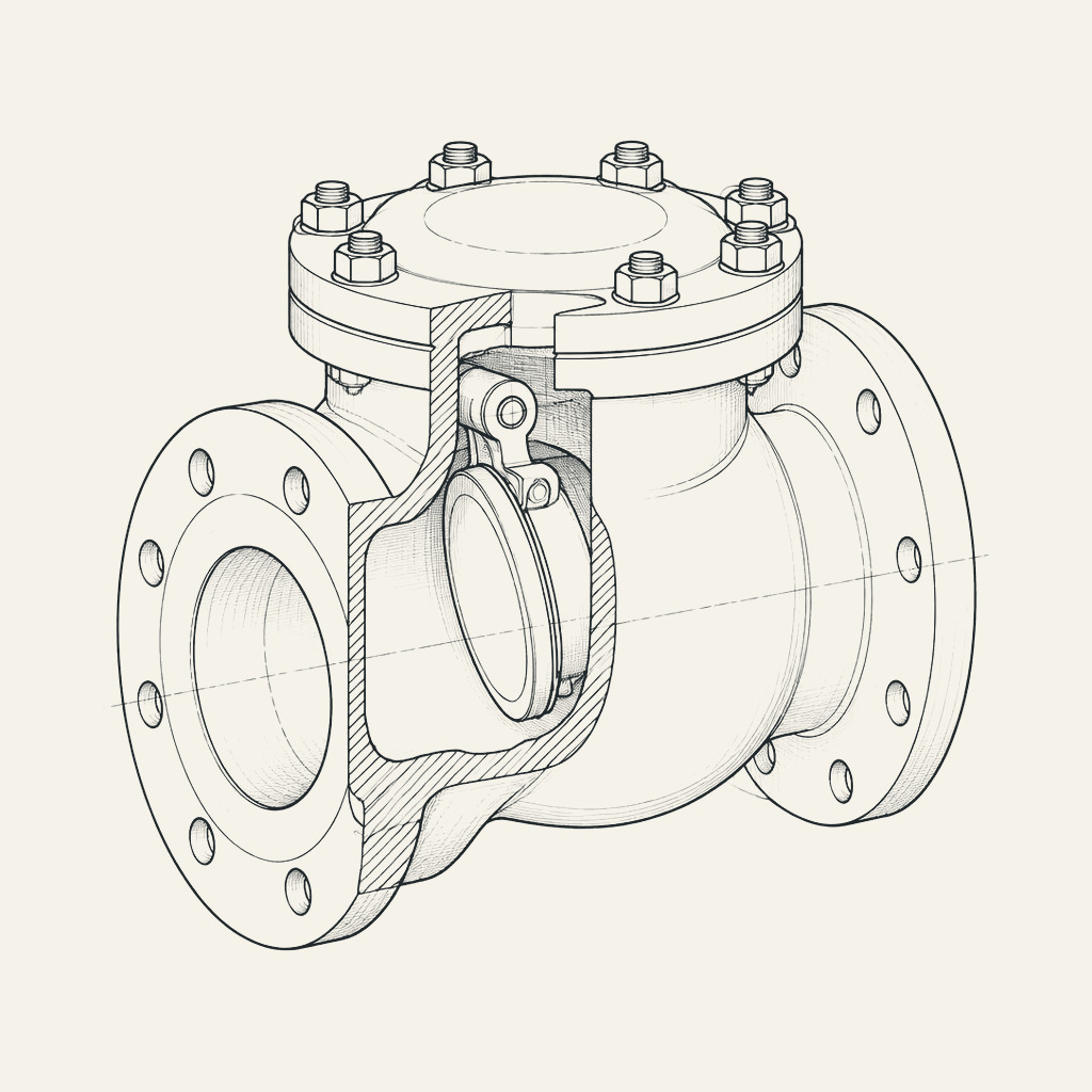 Valve configuration drawing 2